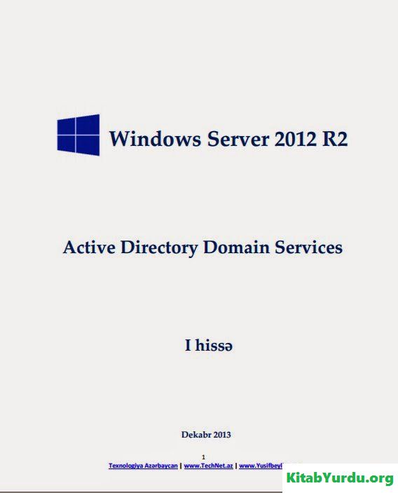 Active Directory Domain Services I hİssə