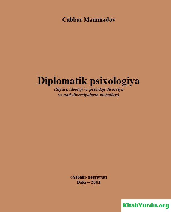 DİPLOMATİK PSİXOLOGİYA