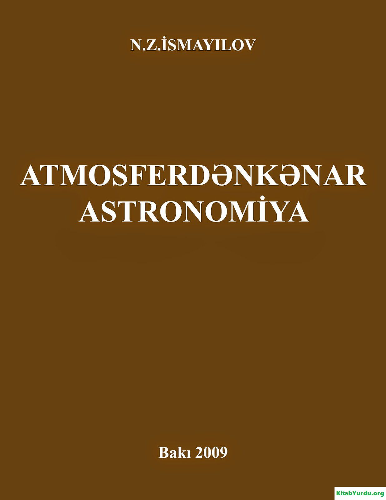 ATMOSFERDƏNKƏNAR ASTRONOMİYA