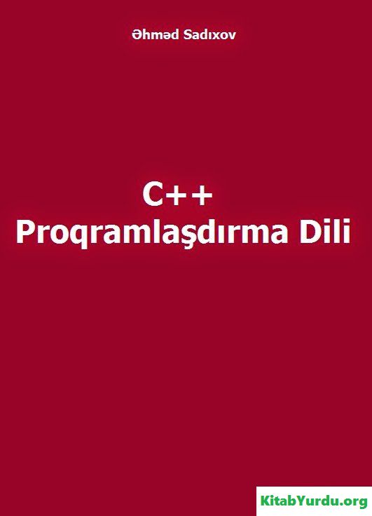 C++ PROQRAMLAŞDIRMA DİLİ
