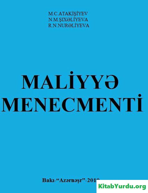 MALİYYƏ MENECMENTİ