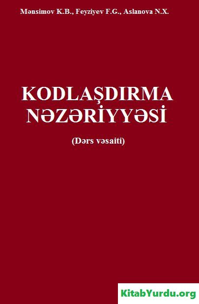 KODLAŞIRMA NƏZƏRİYYƏSİ