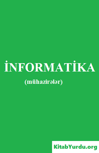 İnformatika (mühazirələr 3)