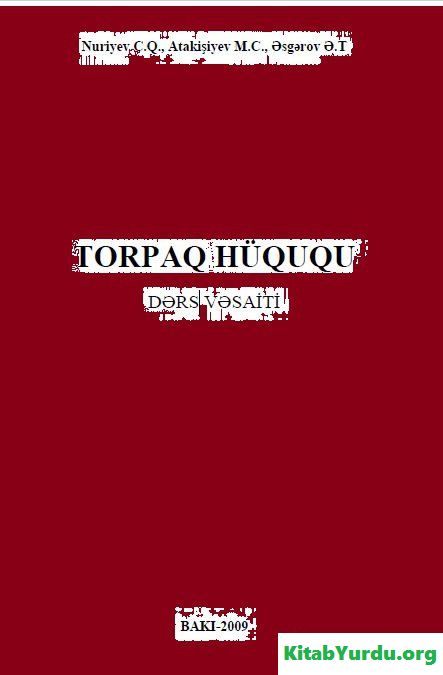 TORPAQ HÜQUQU