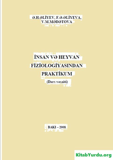 İnsan və heyvan fiziologiyasından praktikum