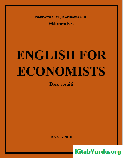 ENGLISH FOR ECONOMISTS
