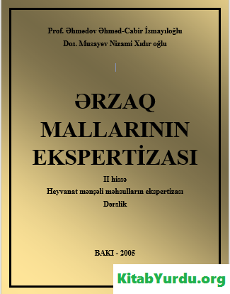 ƏRZAQ MALLARININ EKSPERTİZASI II HİSSƏ