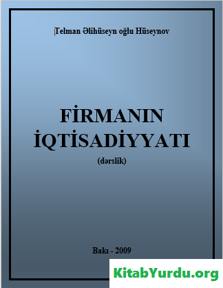 FİRMANIN İQTİSADİYYATI