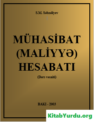 MÜHASİBAT (MALİYYƏ) HESABATI