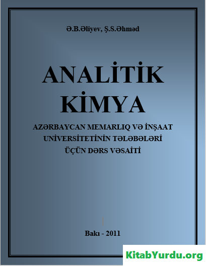 ANALİTİK KİMYA