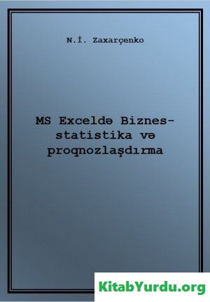 MS Exceldə Biznes-statistika və proqnozlaşdırma