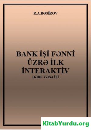 Bank işi fənni üzrə illik interaktiv