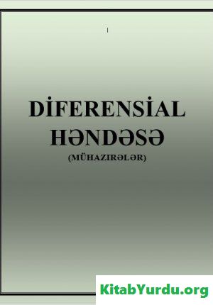 Diferensial həndəsə (mühazirələr)