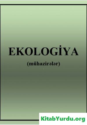 Ekologiya (mühazirələr)