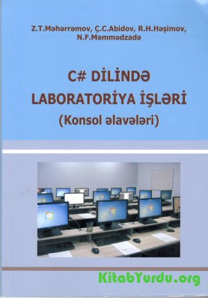 C# dilində laboratoriya işləri (Konsol əlavələri)